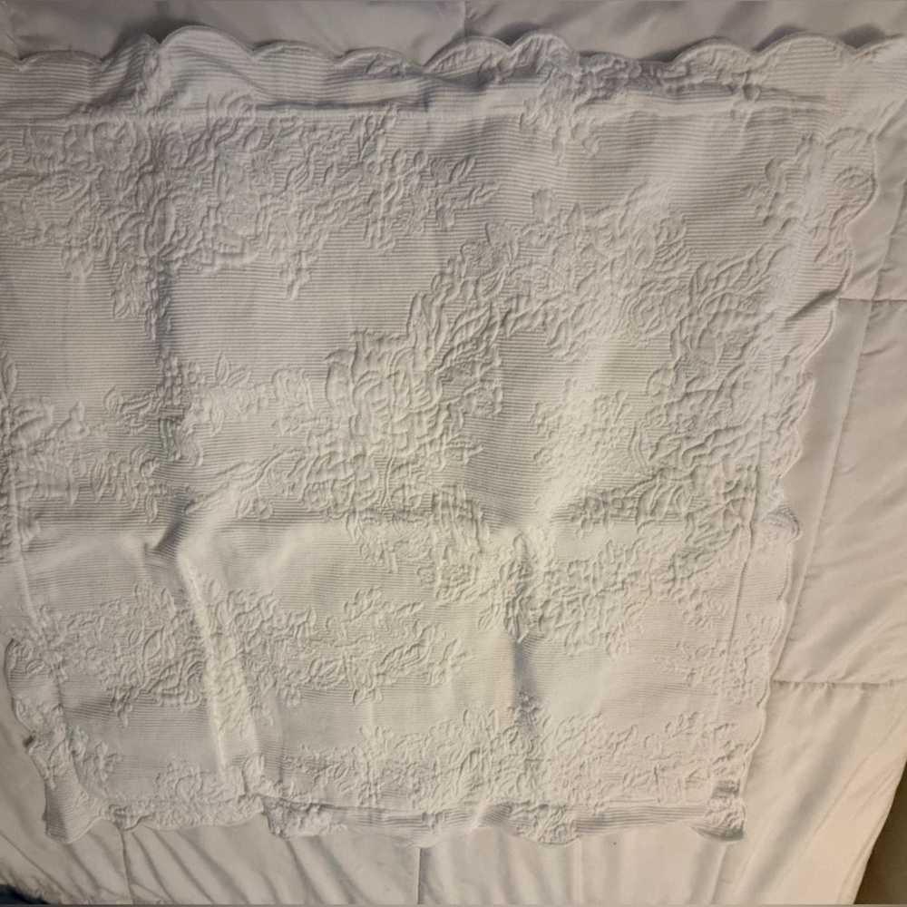 The Company Store White Euro Sham